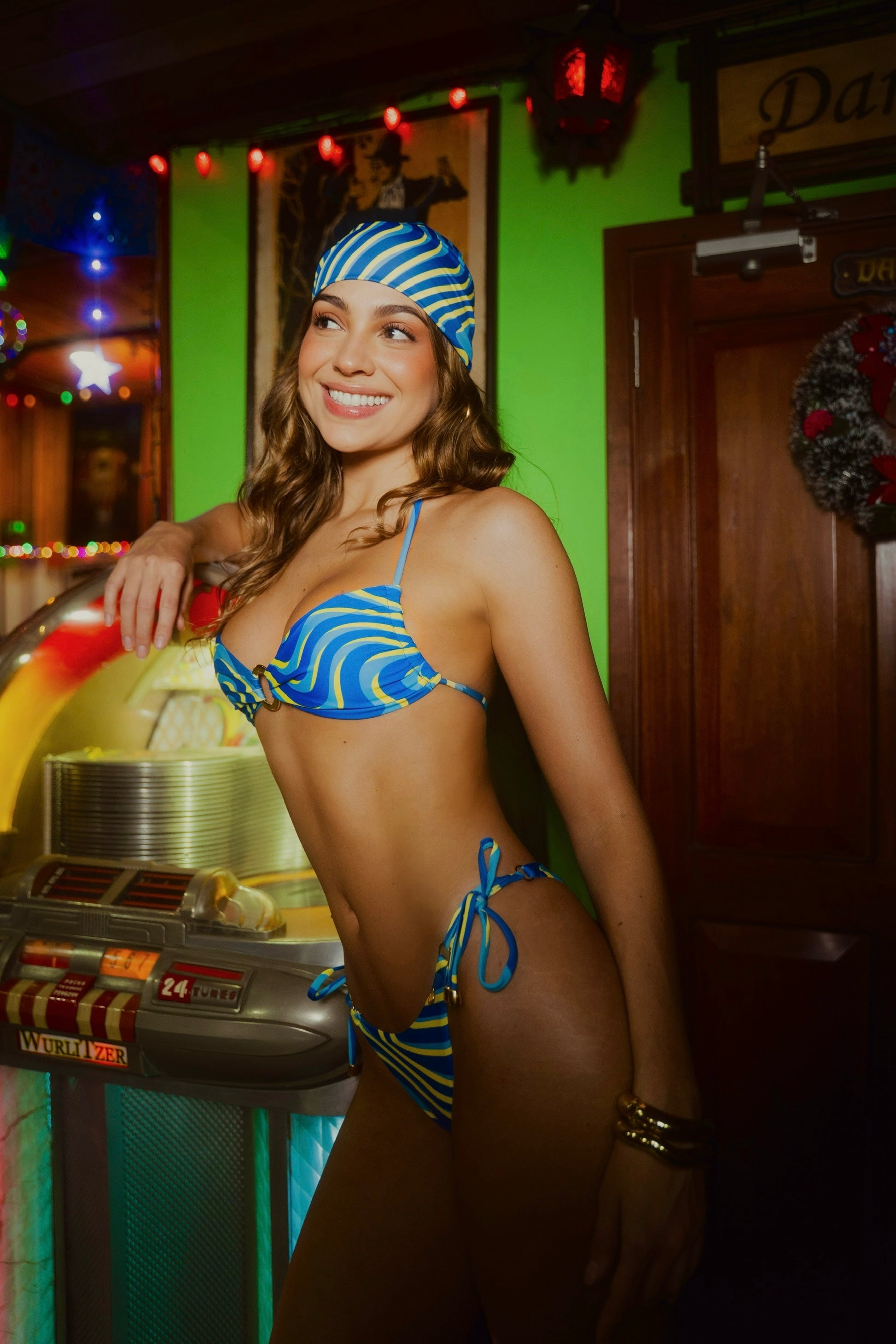 PETRA 80´S BLUE TOP